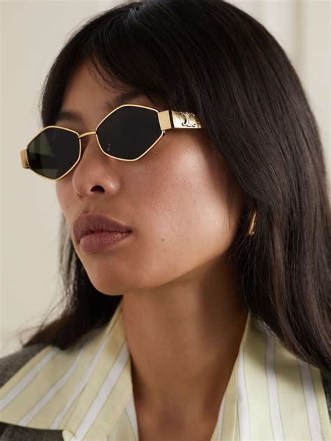 celine gold chain arm sunglasses for sale|Celine canada online.